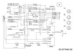 Cub Cadet Ersatzteile Gartentraktoren GTX 2100 14A-3GE-603  (2014) Schaltplan