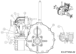 Cub Cadet Ersatzteile Gartentraktoren GTX 2100 14A-3GE-603  (2012) Getrieberegelung