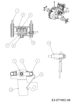 Cub Cadet Ersatzteile Gartentraktoren GTX 2100 14A-3GE-603  (2015) Bremse
