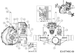 Cub Cadet Ersatzteile Gartentraktoren GTX 2100 14A-3GE-603  (2015) Hydrostat