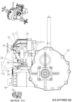 Cub Cadet Ersatzteile Gartentraktoren GTX 2100 14A-3GE-603  (2016) Getrieberegelung