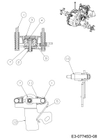 Cub Cadet Ersatzteile Gartentraktoren GTX 2100 14A-3GE-603  (2016) Bremse