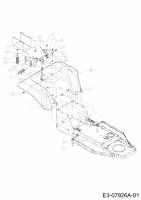 Ersatzteile MTD Rasentraktor Junior 115 Typ: 13AC452C600  (2004) Sitzwanne 