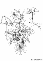 Ersatzteile Gutbrod Rasentraktoren GLX 92 RA Typ: 13BA506E690  (2003) Fahrantrieb bis 31.12.2002