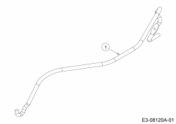 Ersatzteile MTD Benzin Rasenmäher ohne Antrieb Optima 46 PB Typ: 11A-TG5B600  (2013) Bremsbügel 