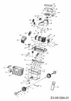 Ersatzteile WOLF-Garten Häcksler SDL 2800 EVO Typ: 24AC7G1C650  (2018) Grundgerät 