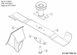 Ersatzteile WOLF-Garten Benzin Rasenmäher mit Antrieb Expert 46 BA V HW Typ: 12ABTV5E650  (2018) Messer, Messeraufnahme, Mulchstopfen bis 21/11/2017 
