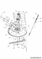 Ersatzteile WOLF-Garten Rasentraktor Scooter Mini / RDE 60 M Typ: 13A326EC650M  (2014) Mähwerk C (24/60cm) 