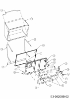 Ersatzteile MTD Rasentraktor Minirider 60 RDE Typ: 13A326SC600  (2015) Grasfangeinrichtung 