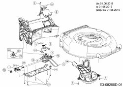 Ersatzteile MTD Benzin Rasenmäher mit Antrieb Advance 53 SPKVHW Typ: 12AKPN7D600 (2019) Getriebe, Keilriemen bis 01.06.2019 