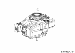 Ersatzteile MTD Rasentraktor Minirider 60 RDE Typ: 13AA26SC600  (2020) Motor 