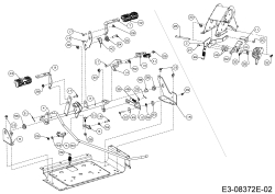 Cub Cadet Ersatzteile Zero Turn XZ2 127 17AICBDQ603  (2017) Pedale
