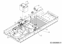 Cub Cadet Ersatzteile Zero Turn RZT L 54 17AICACK603  (2013) Elektroteile