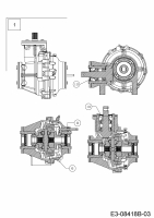 Ersatzteile Massey Ferguson Utility Vehicle MF 20 MD Typ: 37AK468D695R  (2016) Differential hinten