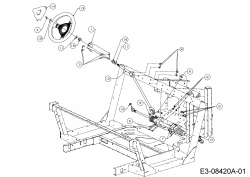 Ersatzteile Massey Ferguson Utility Vehicle MF 20 MD Typ: 37AK468D695R  (2016) Lenkrad, Lenksäule