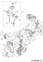 Cub Cadet Ersatzteile Schneefräsen 530 HD SWE 31AY5EKZ603  (2019) Auswurfschacht, Joystick