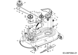 Cub Cadet Ersatzteile Zero Turn RZT L 42 17AICACS603  (2015) Mähwerk S (42/107cm)