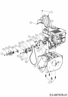 Ersatzteile MTD Kehrmaschine Optima PS 700 Typ: 24B-812C678  (2015) Fahrantrieb 