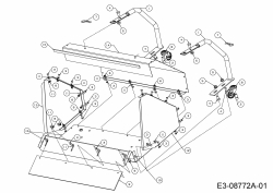 Ersatzteile Zubehör Kehrmaschinen Kehrgutbehälter Kehrgutbehälter 70 cm Typ: 196-067-000  (2014) Grundgerät