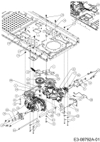 Cub Cadet Ersatzteile Zero Turn XZ2 127 17BICBYQ603  (2021) Fahrantrieb
