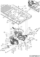 Cub Cadet Ersatzteile Zero Turn XZ2 107 17CICBDS603 (2019) Fahrantrieb