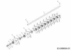 Ersatzteile Zubehör Garten- und Rasentraktoren Rasenlüfter SmartLINK™ (45-0458) Typ: 196-060-000  (2010) Grundgerät