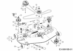 Cub Cadet Ersatzteile Zero Turn RZT L 50 17ARCACQ330  (2016) Mähwerk Q (50/127cm)