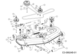 Cub Cadet Ersatzteile Zero Turn RZT L 54 17AICACW603  (2016) Mähwerk W (54/137cm)