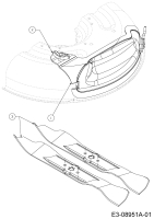 Cub Cadet Ersatzteile Zero Turn RZT 42 17ADCACS603  (2015) Mulch Kits