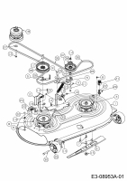 Cub Cadet Ersatzteile Zero Turn RZT L 42 17BICACS603  (2015) Mähwerk S (42/107cm)