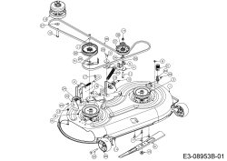Cub Cadet Ersatzteile Zero Turn RZT L 42 17ARCACS330  (2016) Mähwerk S (42/107cm)