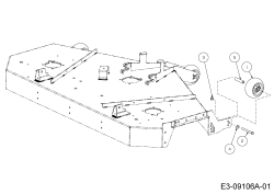 Cub Cadet Ersatzteile Zero Turn Z-Force SZ 60 17ASDGHD010  (2015) Räder Mähwerk