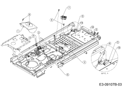 Cub Cadet Ersatzteile Zero Turn XZ3 122 47AIDGHB603 (2022) Elektroteile