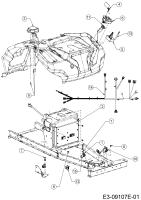Cub Cadet Ersatzteile E-Rasentraktoren LR2 ES76 33AA27JD603 (2020) Elektroteile
