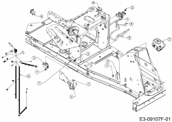 Ersatzteile MTD Rasentraktor Mnirider 76 RDHE Typ: 13B721SD600 (2021) Elektroteile 