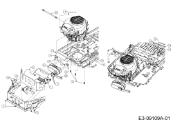 Cub Cadet Ersatzteile Zero Turn Z-Force SZ 60 17ASDGHD010  (2015) Motorzubehör