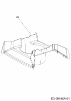 Ersatzteile Lux Tools Rasentraktoren RT 155-92 H Typ: 13HM77TE694  (2016) Luftführung