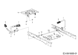 Cub Cadet Ersatzteile Rasentraktoren XT2 PS117I 13CZA1CN603  (2019) Pedale