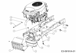 Cub Cadet Ersatzteile Rasentraktoren LX 50 13AQA1CQ330  (2015) Motorzubehör