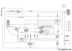 Cub Cadet Ersatzteile Rasentraktoren LX 50 13AQA1CQ330  (2015) Schaltplan