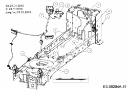 Ersatzteile Troy-Bilt Rasentraktoren TB 2042 Typ: 13APA1KS309  (2015) Elektroteile bis 23.01.2015