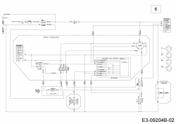 Cub Cadet Ersatzteile Rasentraktoren LX 50 13AQA1CQ330  (2016) Schaltplan