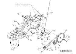 Cub Cadet Ersatzteile Motorhacken RT 65 21AB45M8603  (2019) Fahrantrieb
