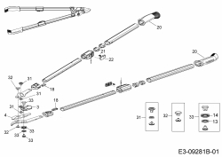Ersatzteile WOLF-Garten Astschere Power Cut RR 900 T Typ: 73BGA008650  (2016) Grundgerät 