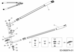 Ersatzteile WOLF-Garten Astschere Power Cut RS 650 Typ: 73BGA005650  (2021) Grundgerät 