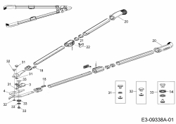 Ersatzteile Troy-Bilt Astscheren Power Cut RR 900 T (TB) Typ: 73BGA008609  (2017) Grundgerät