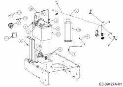 Ersatzteile MTD Benzin Rasenmäher mit Antrieb WCM 84 E Typ: 12AE76SM678  (2016) Elektroteile 