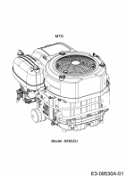 Cub Cadet Ersatzteile Zero Turn XZ1 107 17CMCACS603  (2017) Motor MTD