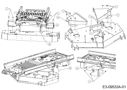 Cub Cadet Ersatzteile Zero Turn XZ3 122 47AIDGHB603 (2022) Mähwerksabdeckung