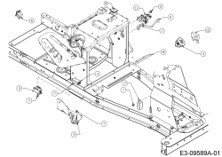 Ersatzteile MTD Rasentraktor Minirider 76 SDHE Typ: 13A221JD600  (2020) Elektroteile 